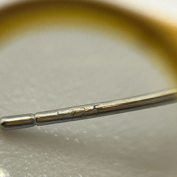 Genuine Aquamarine 925 Sterling Silver Heart Earrings - Picture 8 of 10